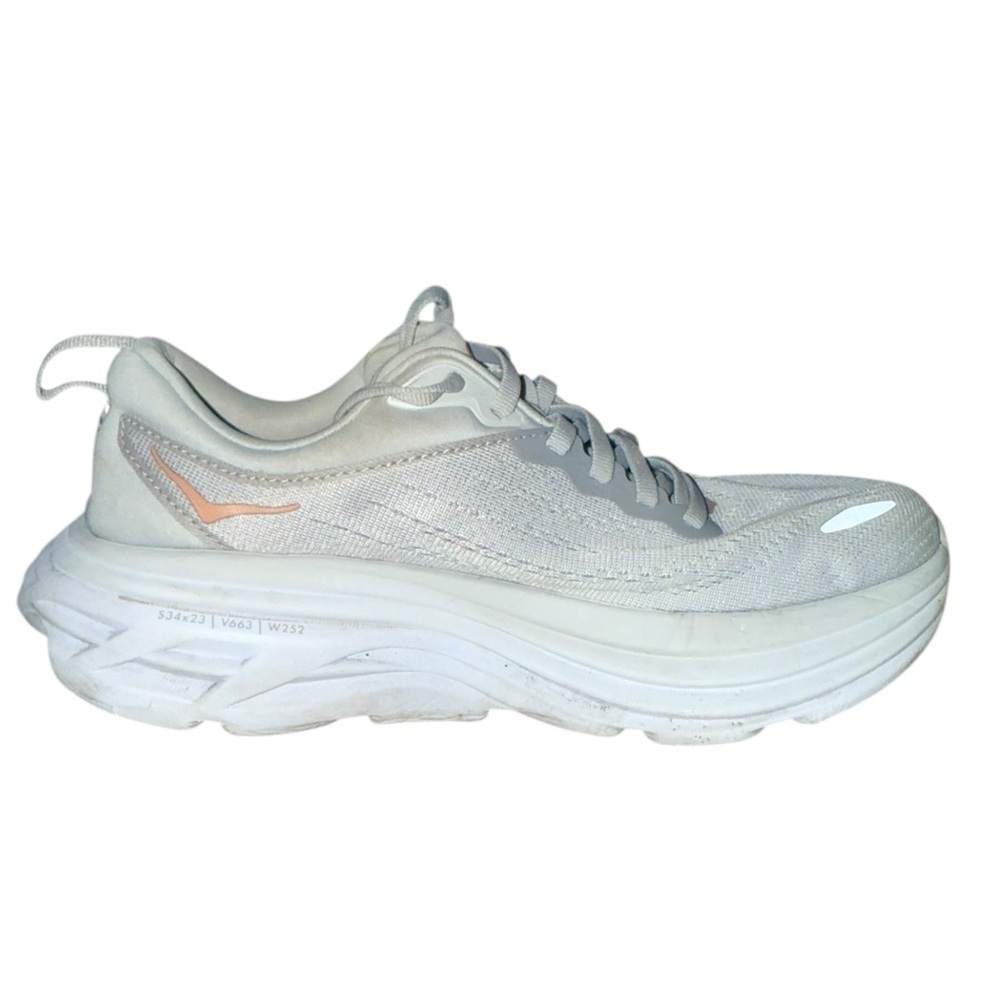 HOKA Bondi 8 Running Shoes Men’s 6D Women’s 7 Wide EU 37 1/2 - Picture 9 of 13